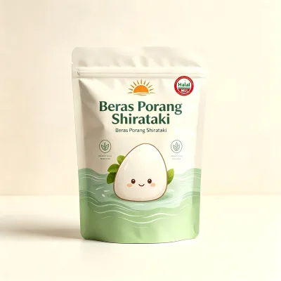 Hot Selling Halal Food Beras Porang Dried Konjac Rice Gluten Free High Fiber for Weight Loss