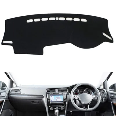 Factory Direct for Volkswagen Golf 7 MK7 2013-2018 Car Dashboard Cover High Quality Polyester Fiber Pad Light-proof Pad