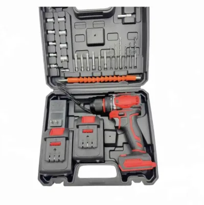 Brushless Multi-Function Hand Drill and Electric Screwdriver Tool Set Battery Powered Handheld Lithium Drill