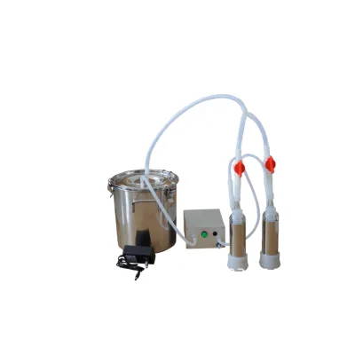 Adjustable Speed Portable Stainless Steel Pulse Milking Machine for Cows and Sheep Fit for Household and Farm Use