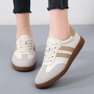 2025 Women Sneakers Fashion Shoes Spring Trend Casual Flats Female Comfort White Vulcanized Platform Walking Shoes for Women
