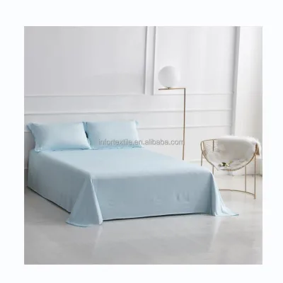 Wholesale Customized Good Quality Microfiber Bamboo Sheets Copper Bamboo Bed Sheet Set Natural Organic Bamboo Linen Bed Sheet