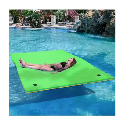 Customizable 3 Layer XPE Foam PVC Floating Water Mat for Lake Pool Sea for Floats & Rafts
