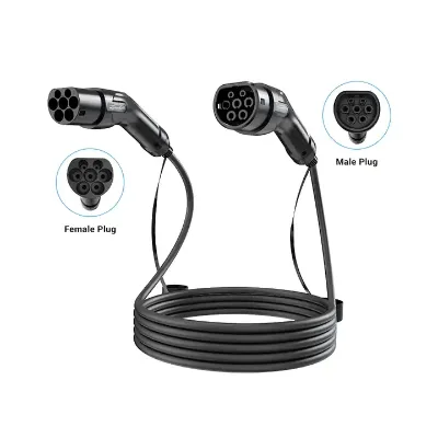 Model3 Iec 62196-2 Portable Ev Charger Electric Car Charging Cable Type2 to Gbt Ev Charging Tpu Cable