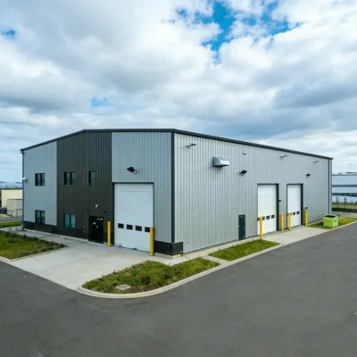 Modern Industrial Design Light Steel Structure Aircraft Garage for Aviation Warehouse Storage Facilities and Workshop Use