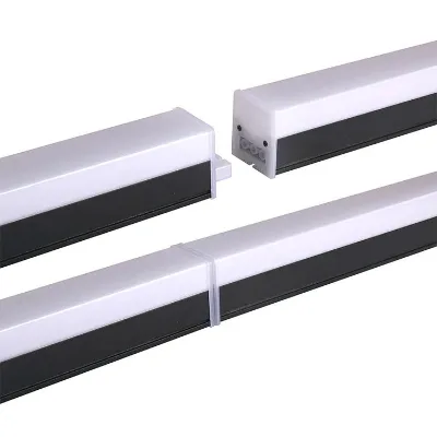 New Office 50W 68W CE ERP Flickerfree Tube Flexible Suspended Led Linear Light Led Panel Light for Supermarket Office Hospital