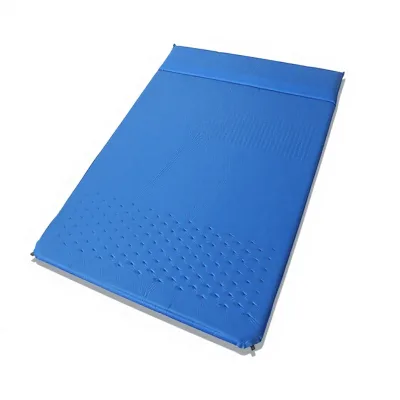 Factory-direct Wholesale Double air Mattress Built-in Pillow Automatic Inflation Waterproof Chunyafang Fabric Camping Travel