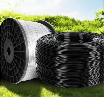 Plastic Steel Wire Orchard Wire Aquaculture Net Bed Greenhouse Pressure Film Line Pressure Film Rope Plastic Steel Wire