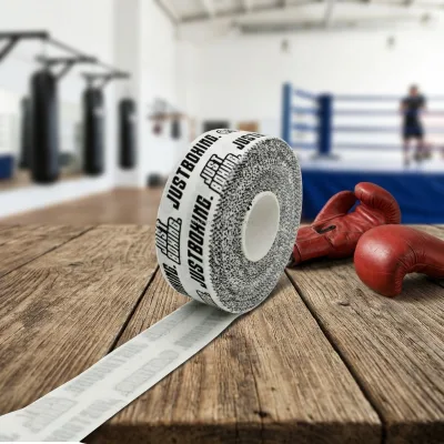 High Quality Sports Training 100% Cotton Tape 1 Inch Easy Tear Breathable Boxing Fighter MMA Tape Knuckle Protection