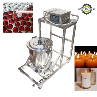 Bard Candle Making Hot Paraffin Wax Pouring Machine Small Diffuser Filling Heat Pumper Dispenser SemiAuto Desktop Candle Filler