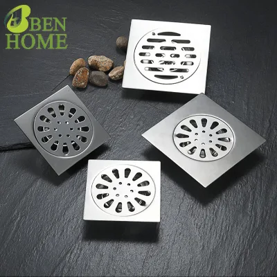 Factory Price 4 Inches Stainless Steel Floor Drain and Stainless Steel Floor Trap Drains With Deodorant Floor Drain