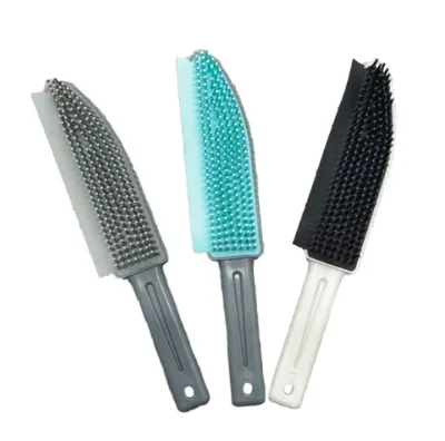 Bulk Supply Double Sided Silicone Lint Remover Brush Heavy Duty Hair Cleaning Brush for Supermarket