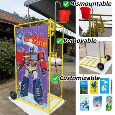 Low Price Hot Sales Ring Toss Game Carnivals Water Dunk Tank Durable Metal CE Certified for Rental Business