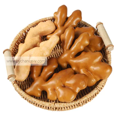 Hyper Realistic Ginger Sculpture Prop for Museum Exhibit Home Accessories Art Installation and Decorative Display