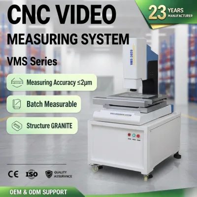 VMS Series CNC Video Measuring System Real-time Sub-pixel Technology High Efficiency Vision Measuring Machine for QC