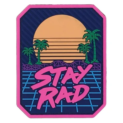 Stay Rad Pvc Patch With Factory Price