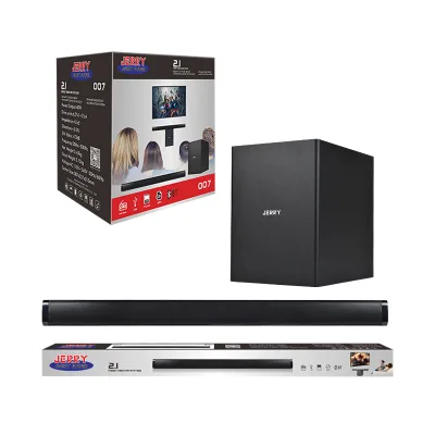 Professional 5.1 Channel 60W Wireless Sound Bar for Speaker with USB Interface for Home Theater & Outdoor Use