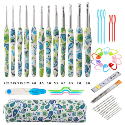 Crochet Hooks with Crochet Yarn Accessories Warm Crochet Hooks Crochet Hook Set for Crochet Lovers
