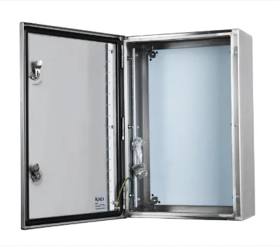Custom Design Waterproof Outdoor Storage Cabinets with Internal Base Plate Wall Mount Outdoor Battery Cabinet