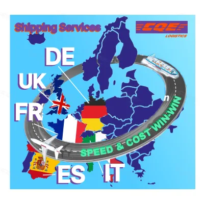 Freight Forwarder China European Shipping 20% Discount Free Shipment for Amazon Customized LCL+Trucking Sea Cargo Agents