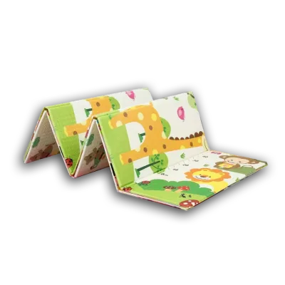 MH69 XPE Easy to Store Crawling Picnic Foldable Baby Play Mat Foldable Cushion Cartoon Children's Fun Game Mat