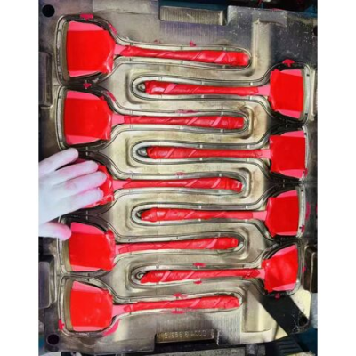 Food-Grade Silicone Spatula + Rubber Coating High-Temp Non-Stick | Non-Slip Handle, Safe & Easy Clean
