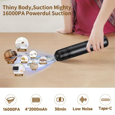 Factory direct selling Mini Portable vacuum cleaner for car