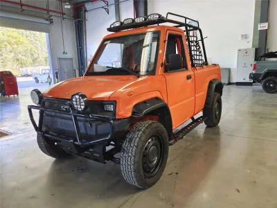 4X4 Left Hand Drive 200KM Rnage Premium Mini UTV Serving As Road Legal Mini Truck & Park Transport Tool