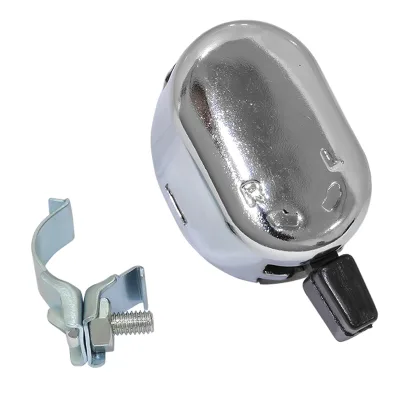 Turn Signal Headlight Switch Chrome Plated Housing Supplied With Universal Handlebar Mounting Bracket for 6 or 12 Volt Systems