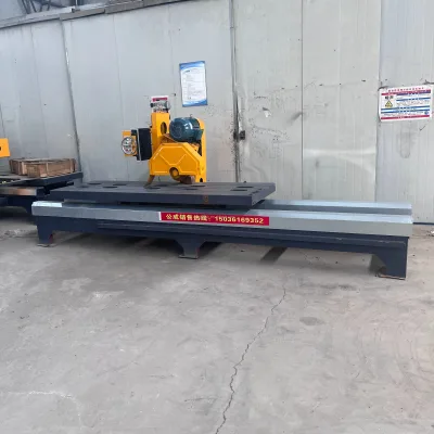 Electric Chamfering Cutting Stair Tombstone Marble Cutting Machine
