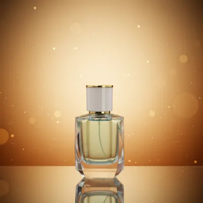 Pressed Charm Glass Perfume Bottle with Cork Sealed Dropper 100+ml 15ml & 6ml Samplers Personalized Luxury