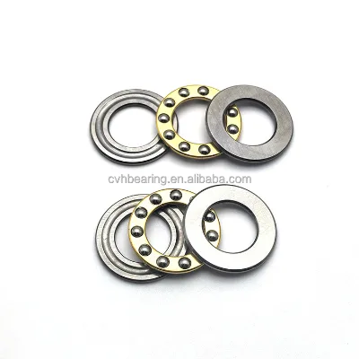 F12-21 Factory Manufacturing Brass Cage F12-21M Flat Thrust Ball Bearing 12*21*5mm Single Row for Machinery and Printing Shops