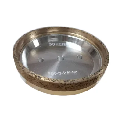 Glass Bevelling Machine Diamond Grinding Wheel for Fine Glass Polishing and Rock Plate Edging