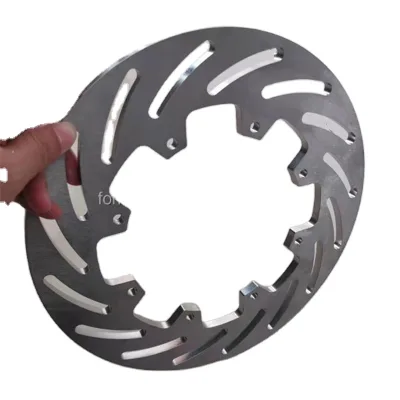 Forcing 250MM Titanium Rear Brake Rotor Disc FL5001 for KX 125/250/KX F/250/ KLX/R 450 Motorcycle Replacement Parts