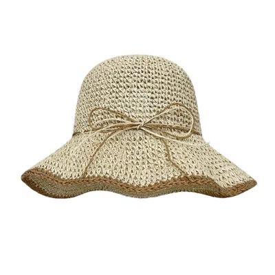 Travel Foldable Sun Hat Beach Hat Straw Hat