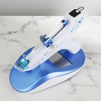 Electro Mesotherapy Machine Needleless Meso Gun Micro Injections Rejuvenate Tighten Skin