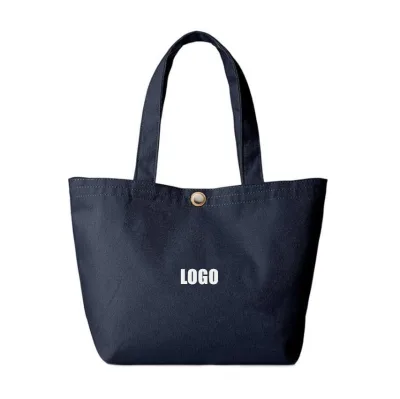Recycled Blank Cotton Custom logo Garment Plain Shopping Tote Eco Friendly Canvas Candy Bag