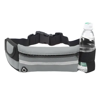 Outdoor Sports Waist Pack logo Silk Screen Printing Mobile Phone Running Belt Multi-functional Gift Kettle Bag for Men