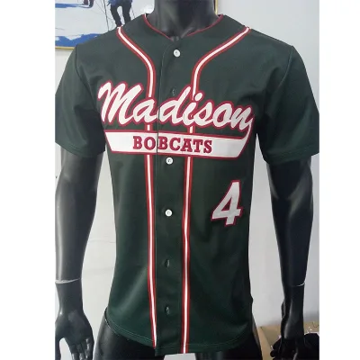 Blank Bulk Tackle Twill Baseball Team Jersey 4xl Applique Embroidery Plain Black Cheap Stitched Baseball Jersey for Men