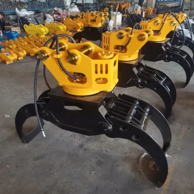 CE Certified Hydraulic Wood Grapple with 1500mm Opening Width
