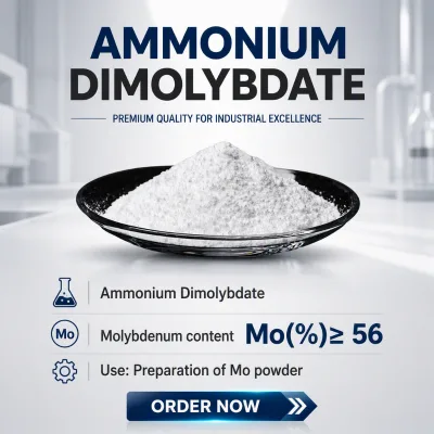 99.5% Purity Competitive Price Ammonium Dimolybdate ADM CAS 27546-07-2 Factory Direct Molibdato De Amonio