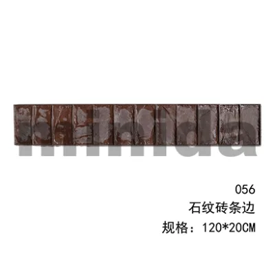 Factory Wholesale Decorative Concrete Stamp Mat Brim Stamped Concrete Moulds