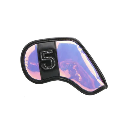 Manufacturer logo Customized TPU Magic Mirror Laser Waterproof Golf Club Cover