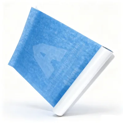 Lightweight Breathable Wall Wrap Waterproof Membrane for New Building and Renovation Projects