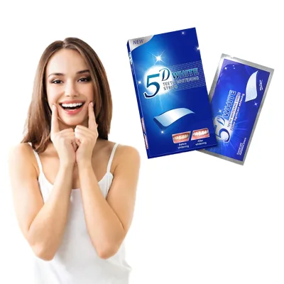 Customized Box Teeth Whitening Strips Instant Strong Whitening Strips for Teeth Decompose Pigments to Improve Teeth Brightness