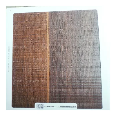 Factory Direct 4mm Smoked White Oak Veneer Laminated Plywood Sheet One-Sided Decoration for Laser Cutting E0 Formaldehyde