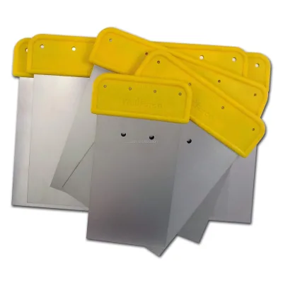 Industrial Stainless Steel Putty Knife with Plastic Handle