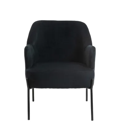 Black Upholstery Dinning Chair New Design Relax Leisure Chair Living Room Furniture Accent Chairs