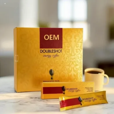 Doubleshot Energy Cream Coffee-Mellow Instant Coffee Energy Coffee Premium Instant Premix Coffee Dietary Fiber