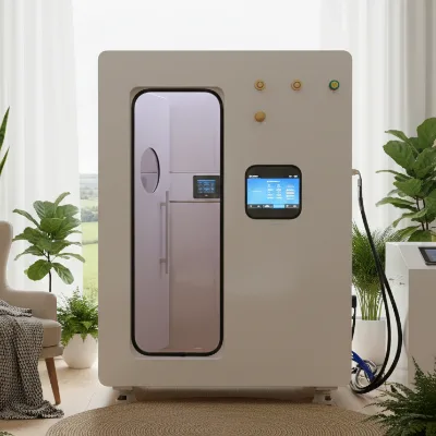 Home Emergency Medical Sports Recovery Kit Sitting 1.3ATA 1.5ATA 2.0ATA Hyperbaric Oxygen Chamber Oxygen Concentrator